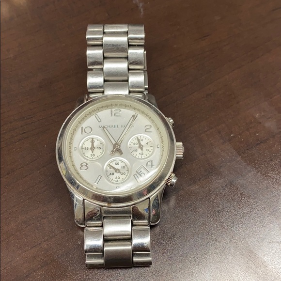 Michael Kors Accessories - Silver Watch